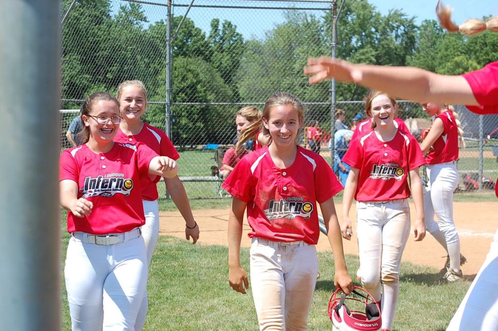 14U Black Loudoun Inferno Girls Fastpitch Softball