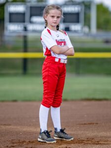 #1 Maddie Schmidt (CF, 2B)