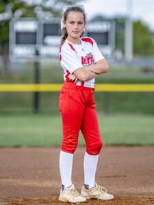 #13 Norah Cameron (CF, P, 2B)